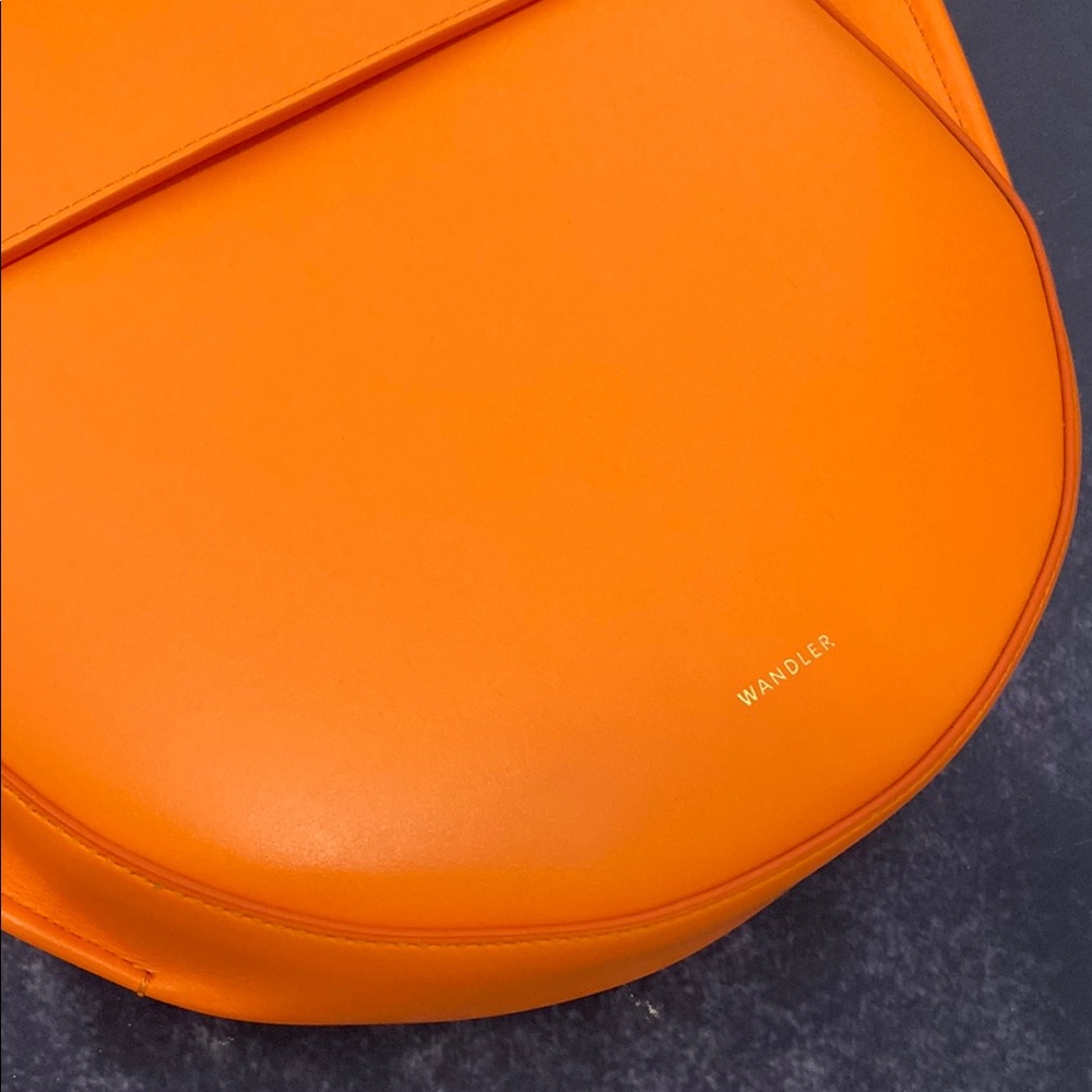 Wandler Vibrant Orange Shoulder Bag - Picture 6 of 9